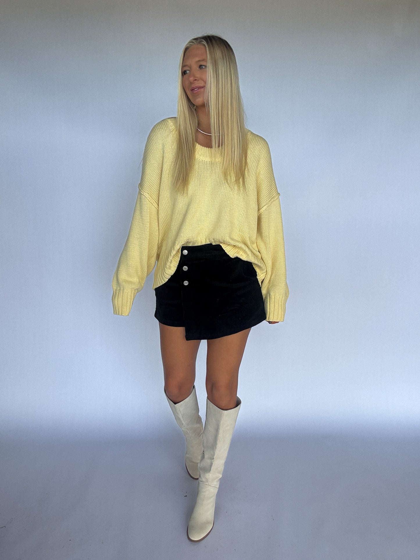Duke Sweater - Lemon