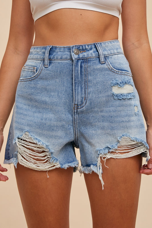 Dime High Rise Denim Short