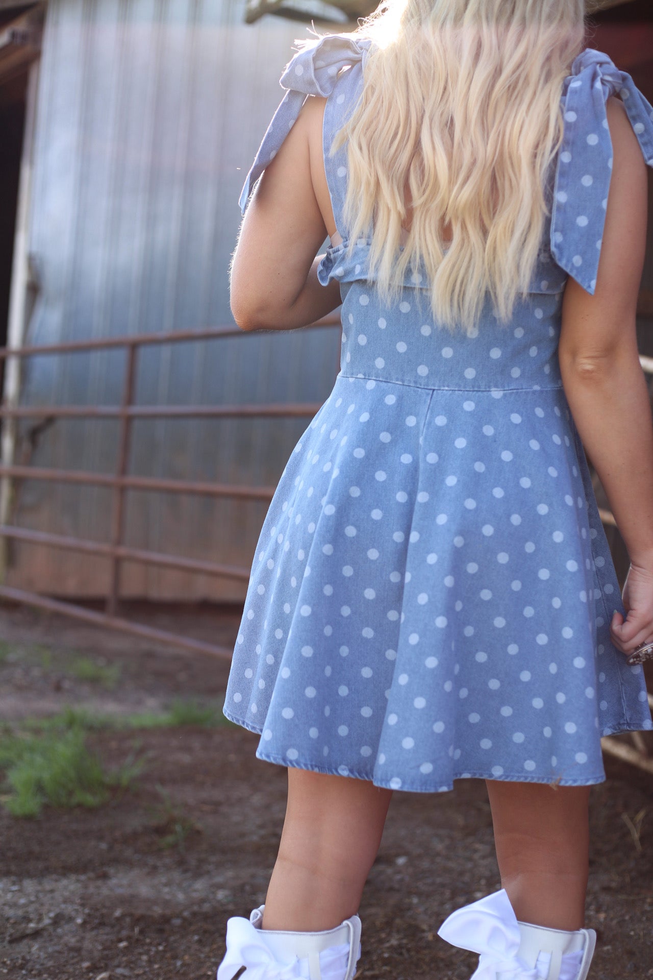 Mila Polka Dot Mini Dress