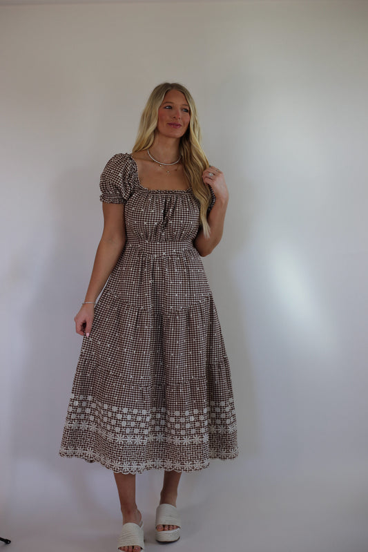 The Toffee Grove Midi Dress