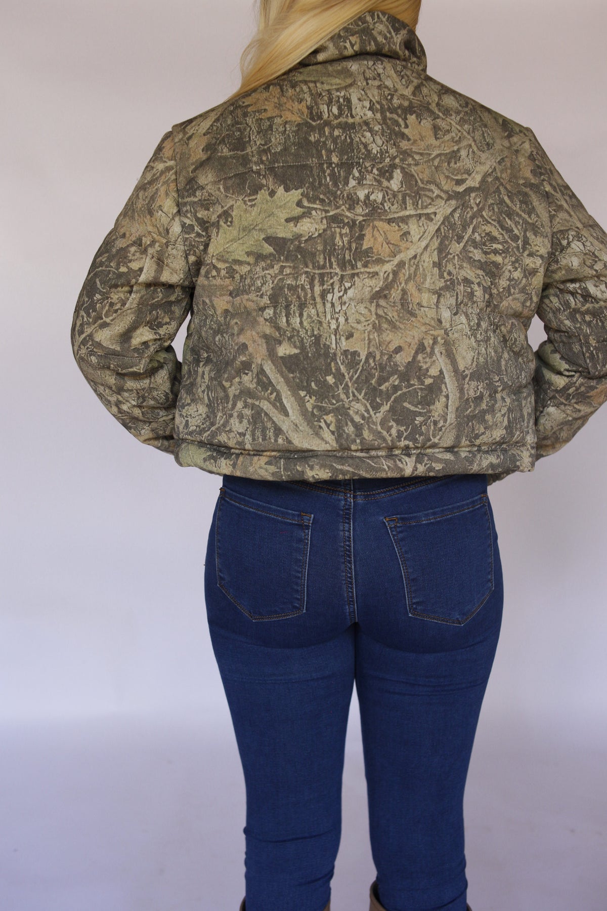 Camo Puffer Jacket
