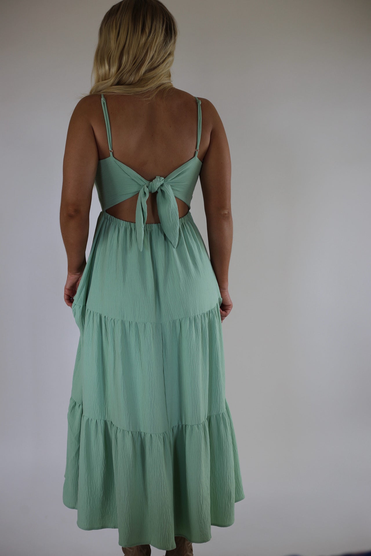Kylee Midi Dress - Sage