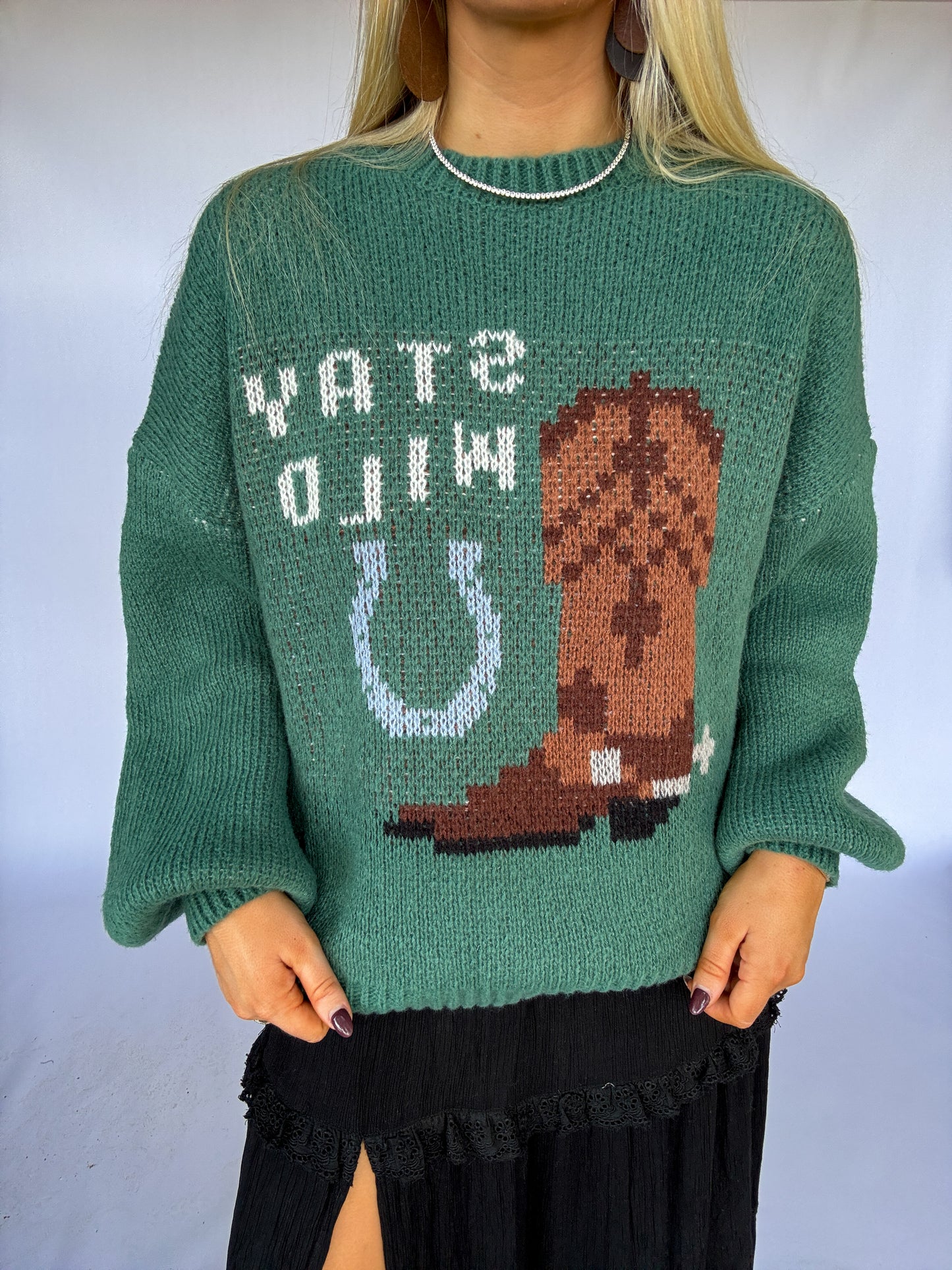 Cowgirl Graphic Sweater