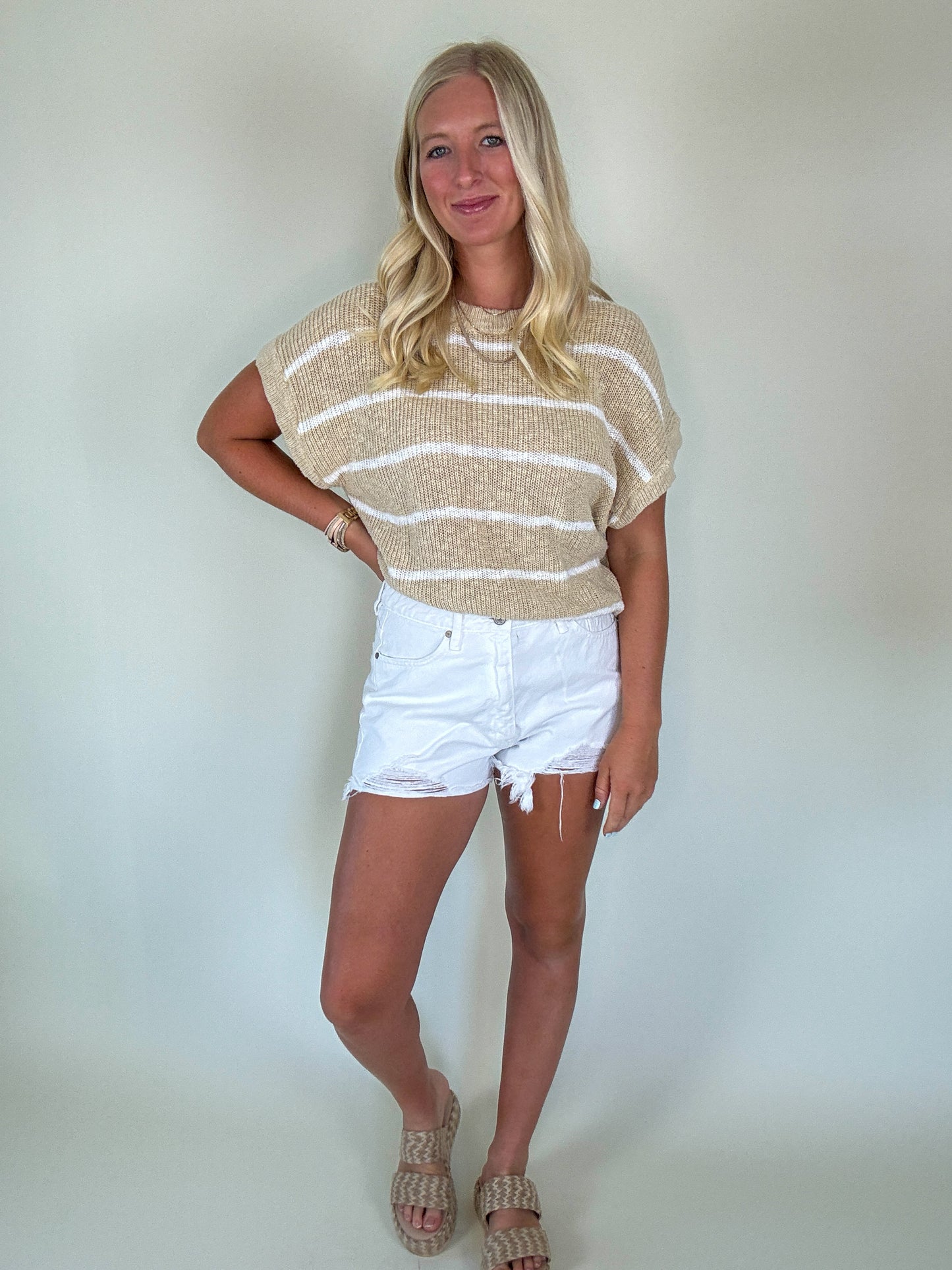 Natural Lightweight Sweater Pullover