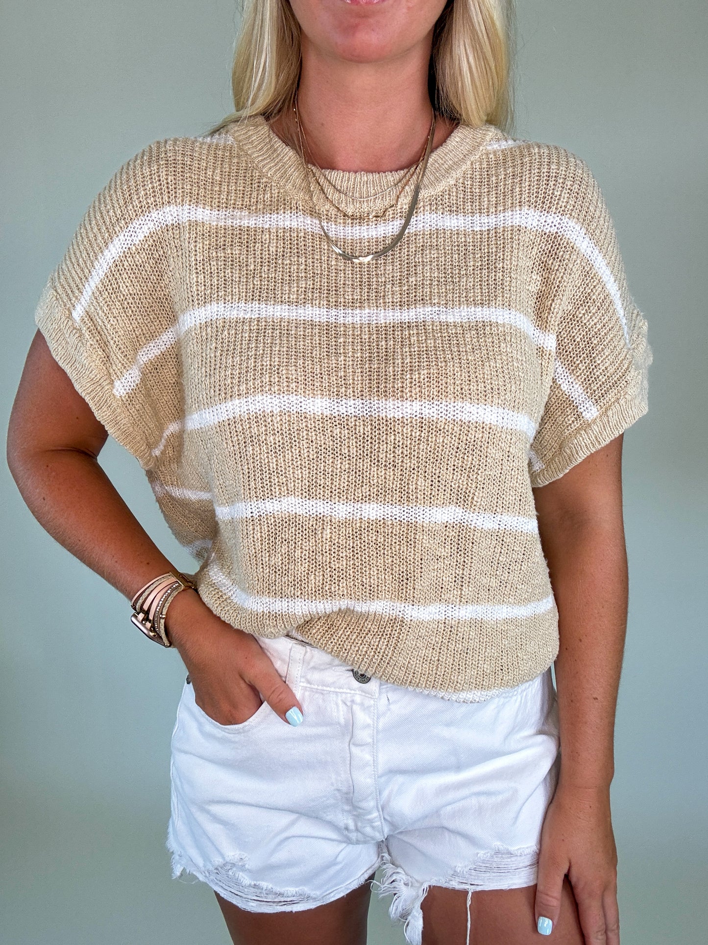 Natural Lightweight Sweater Pullover
