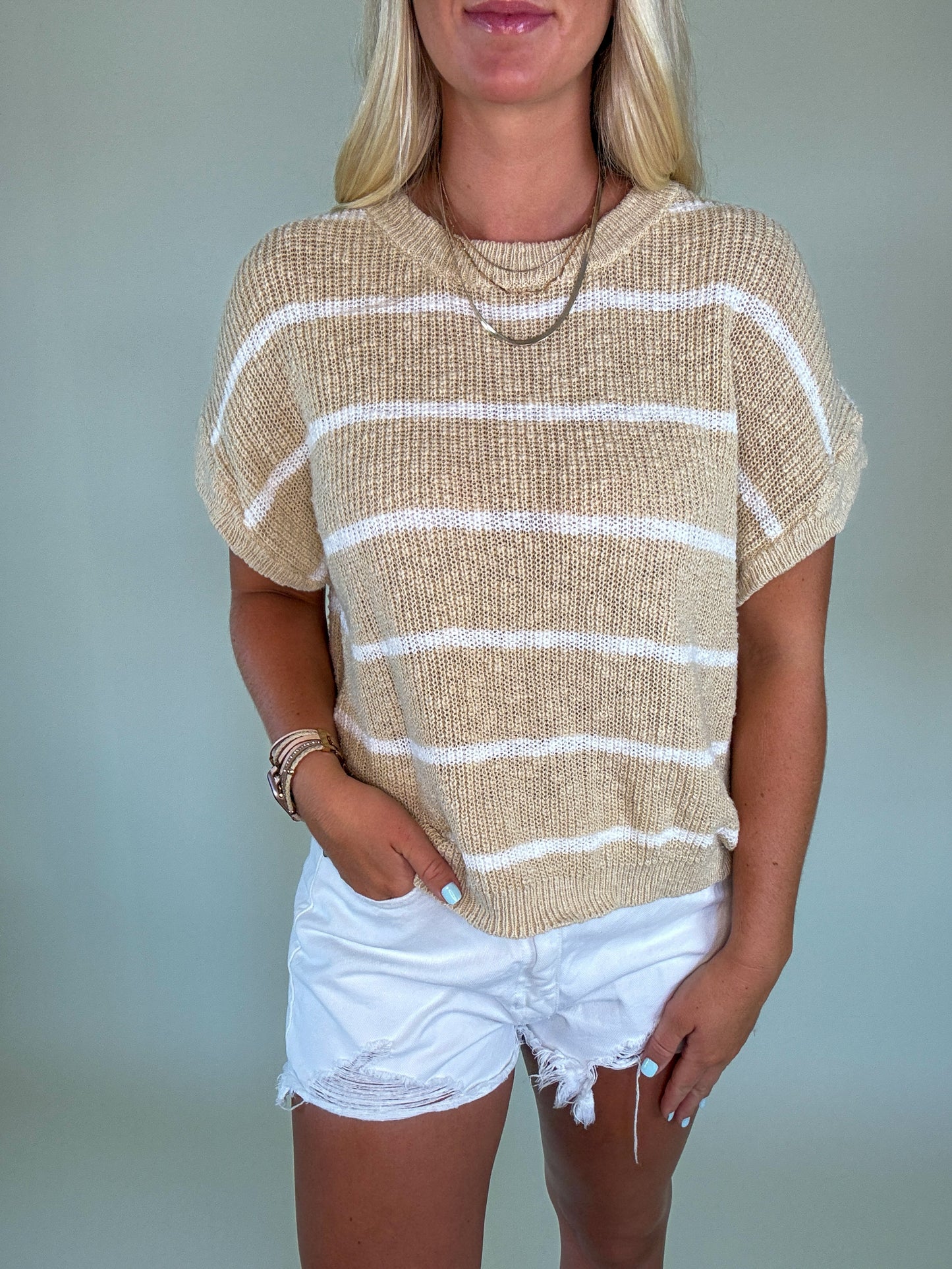 Natural Lightweight Sweater Pullover