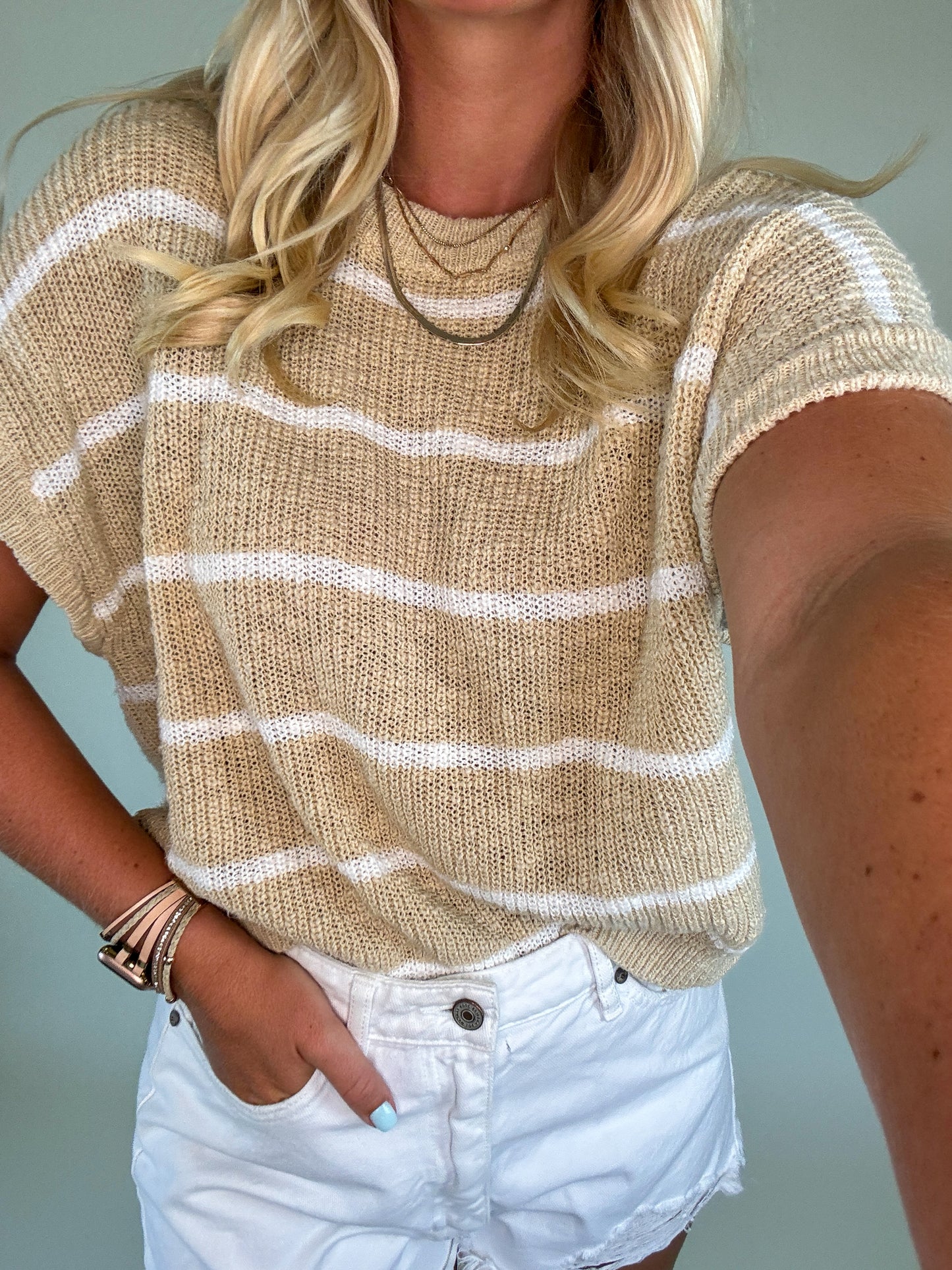 Natural Lightweight Sweater Pullover