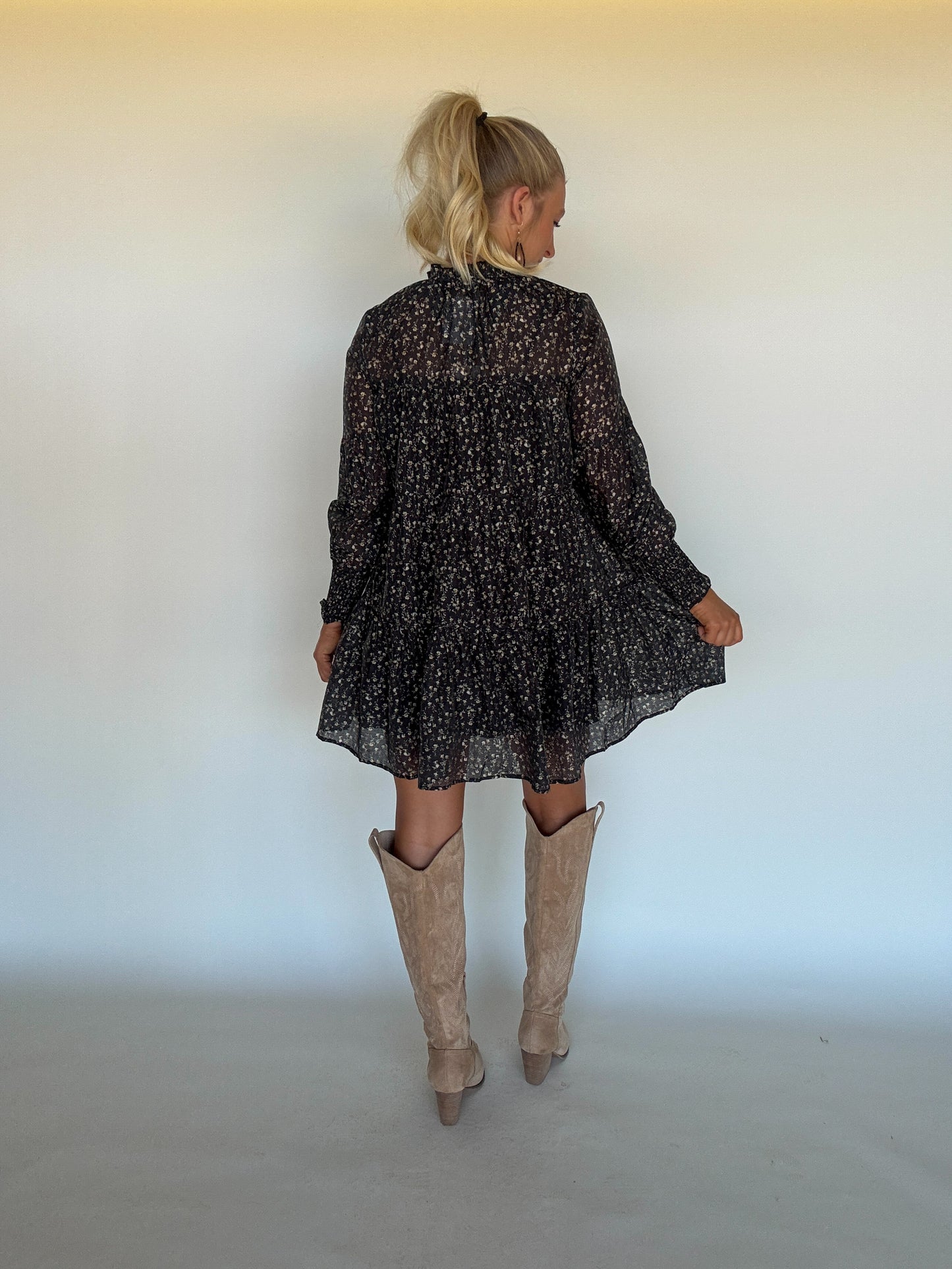 Hudson Floral Mini Dress
