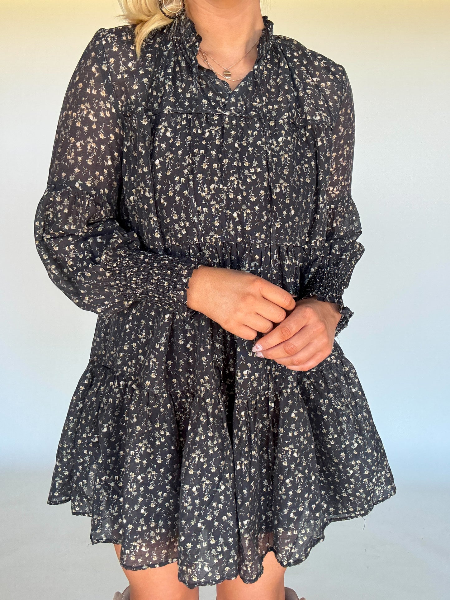 Hudson Floral Mini Dress