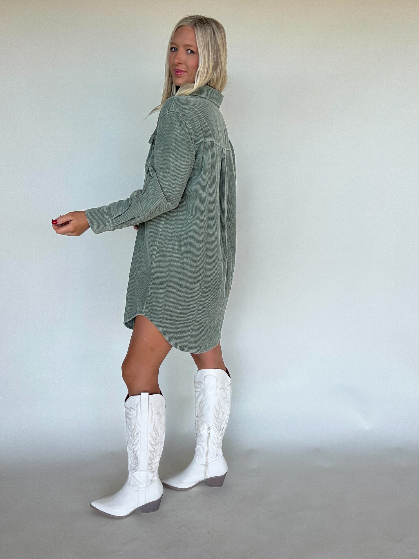 White Molly Cowgirl Boots