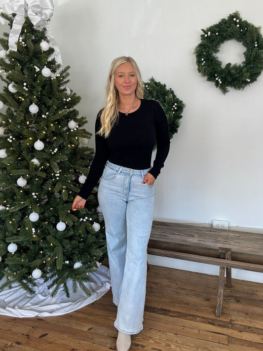 Sierra Bodysuit - Black