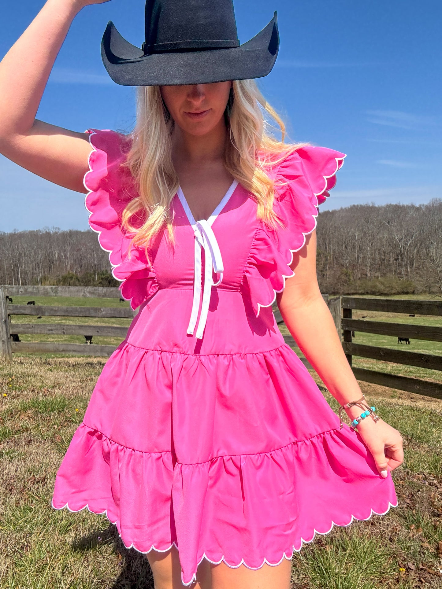 Lovely Southern Pink Dress