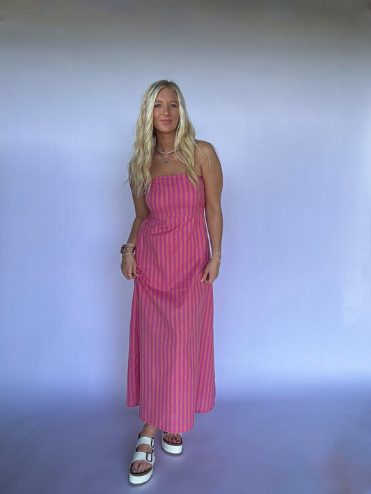 Shelly Stripe Maxi Dress
