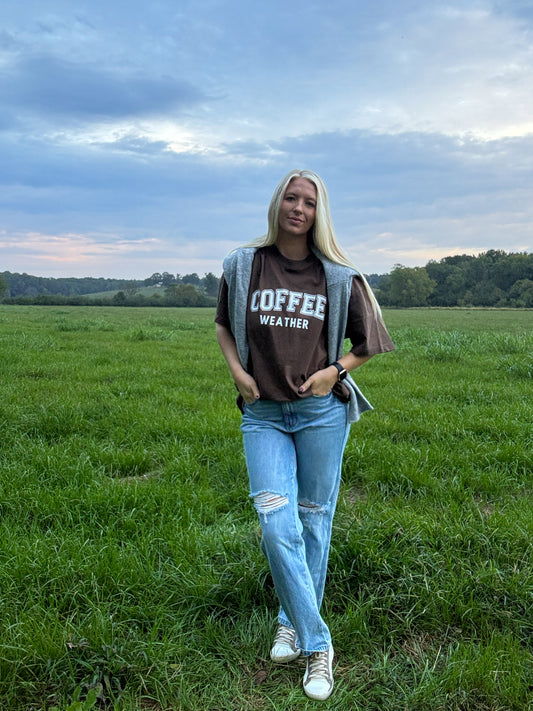 Coffee Weather Graphic Tee