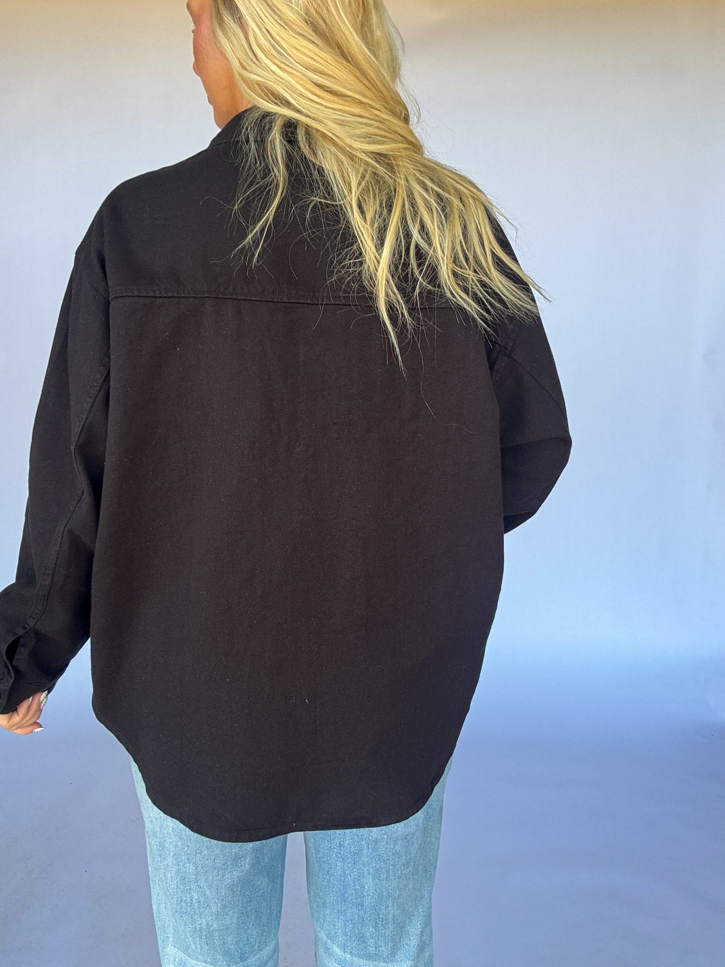 Dutton Button Down - Black