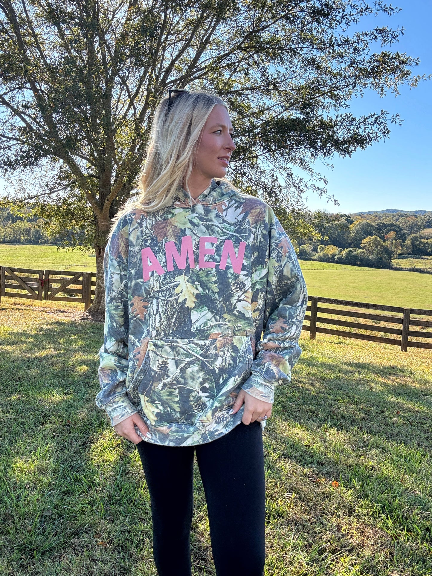 AMEN Camo Hoodie