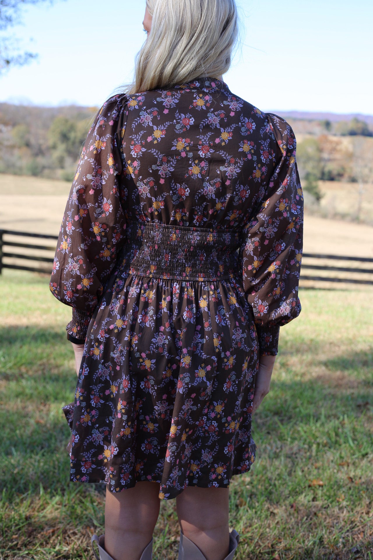 Kara Floral Mini Dress