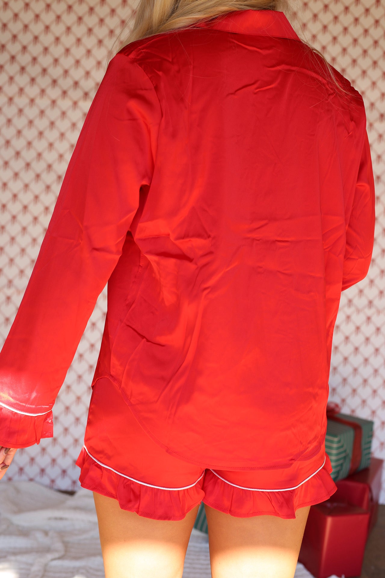 Sweet Dreams Pajama Set - Red