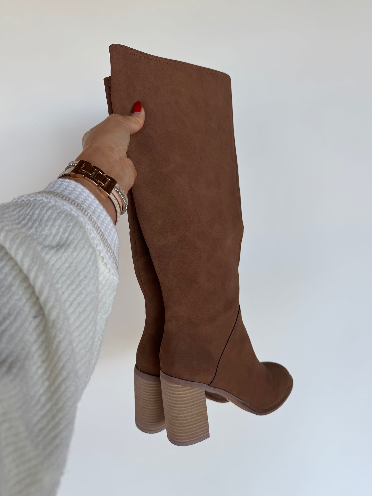 Brown Knee High Boots
