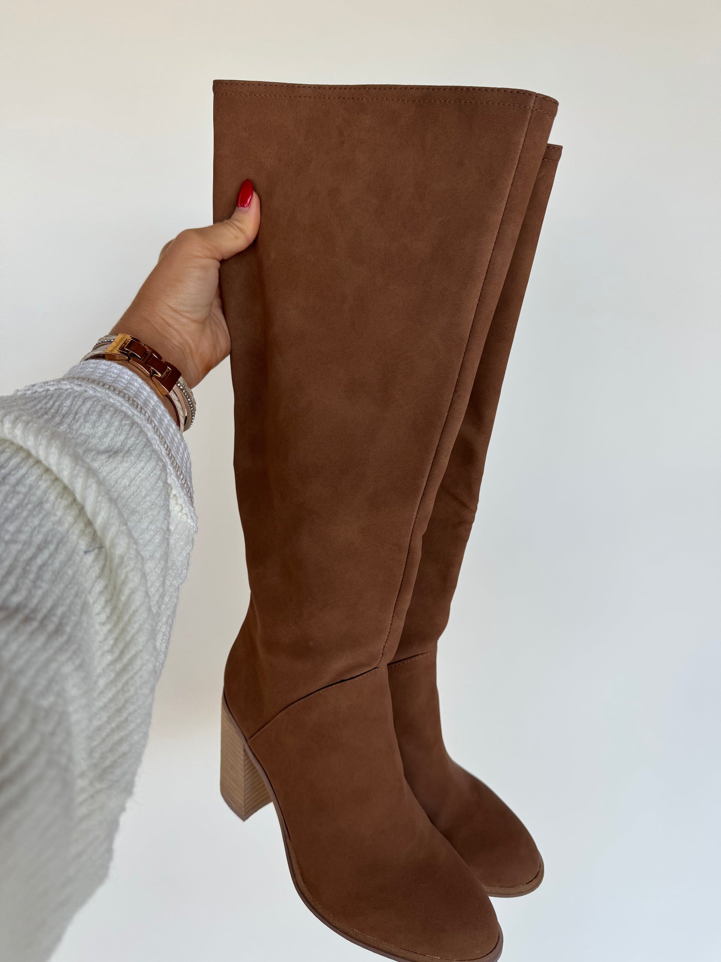 Brown Knee High Boots