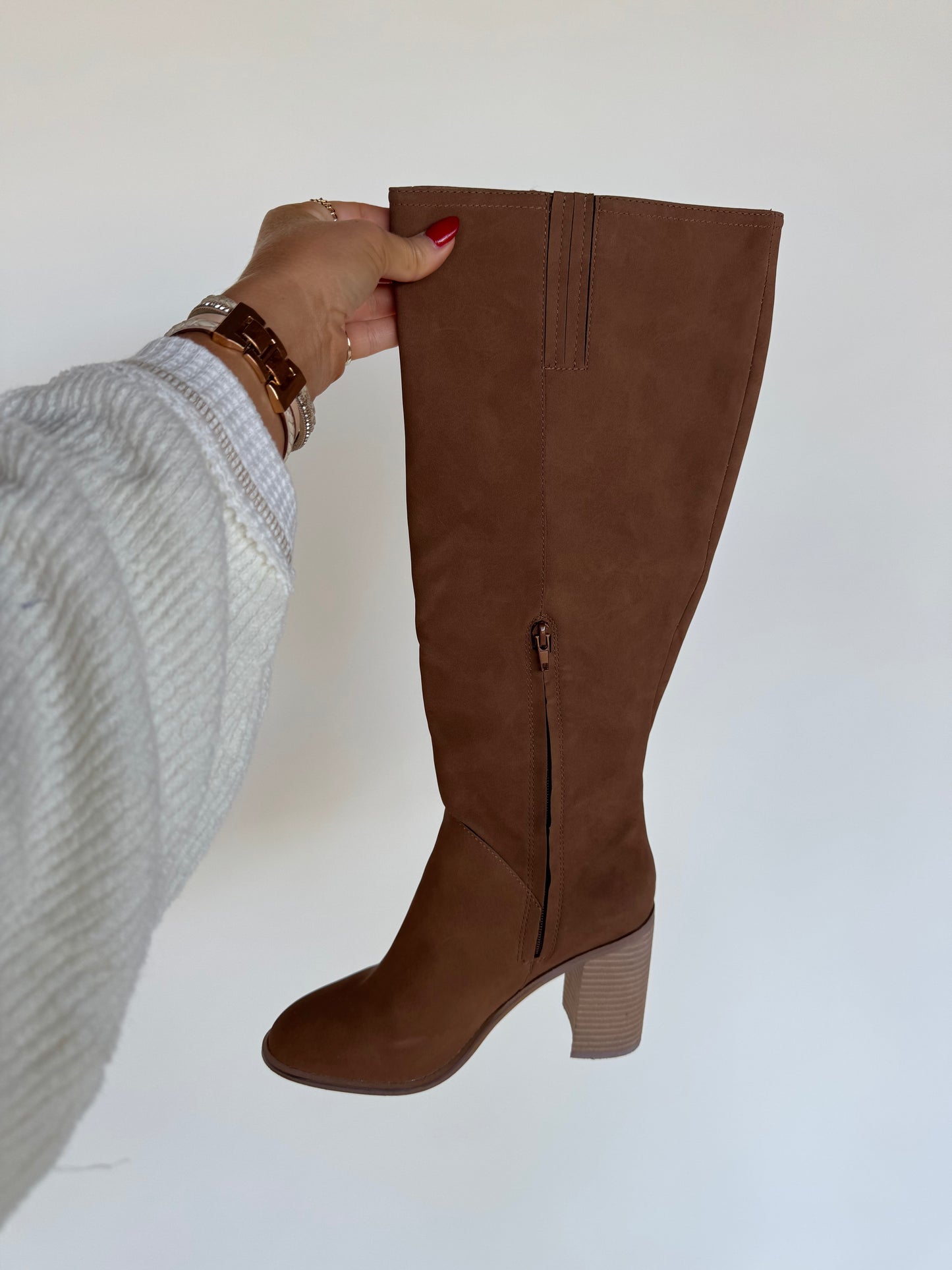 Brown Knee High Boots