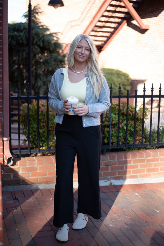 Porter High Waisted Wide Leg Pants