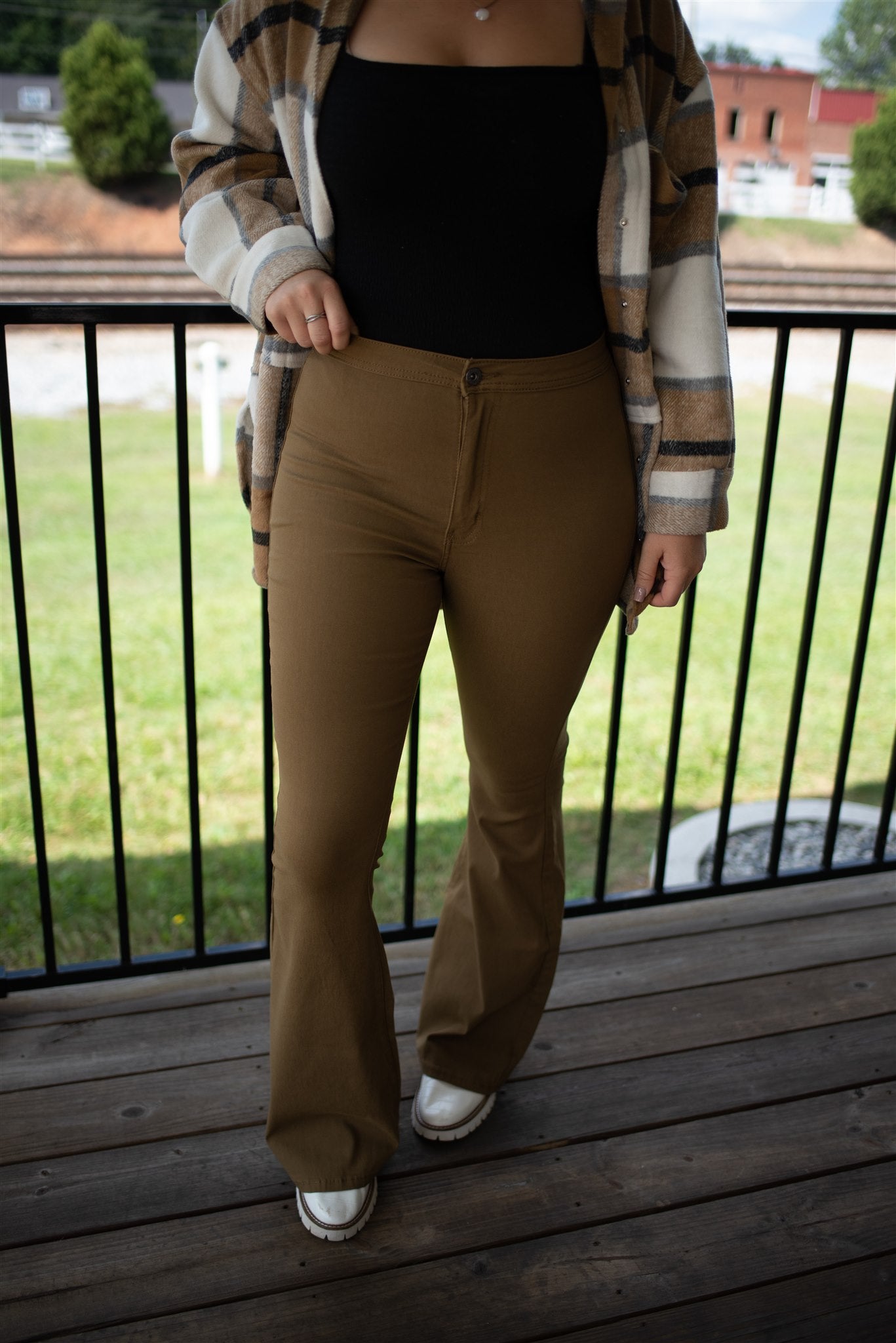 Fiona High Waisted Bell Bottoms