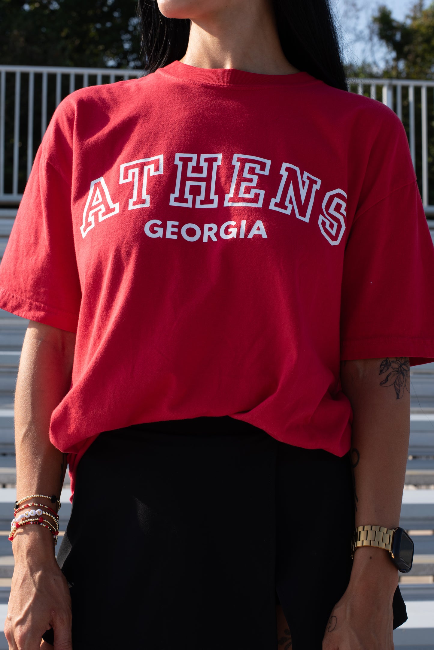 Athens Georgia Tee - Red