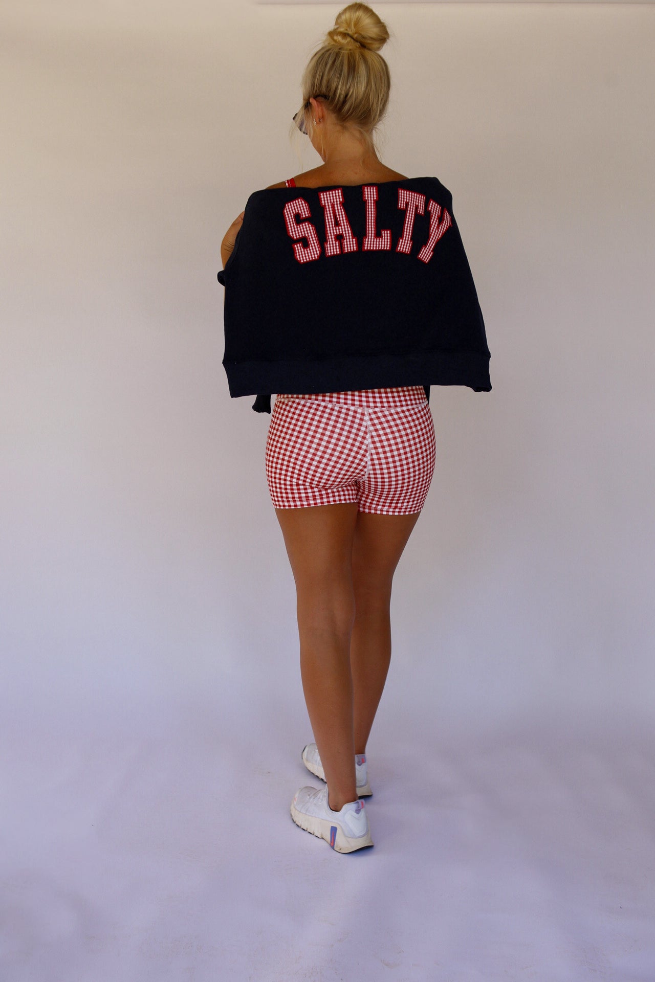 SALTY Mock Neck Oversized Sweatshirt