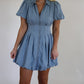 The Charlotte Dress - Light Denim