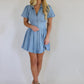 The Charlotte Dress - Light Denim