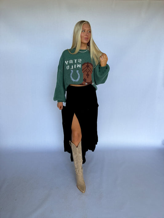 Cowgirl Graphic Sweater