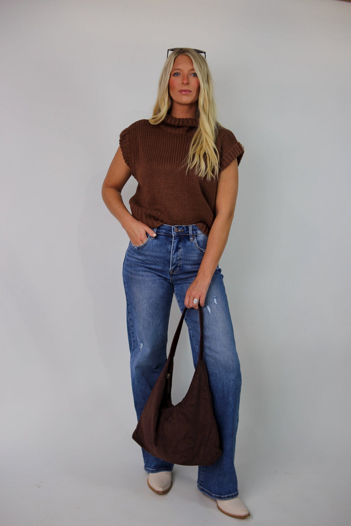 Angie Knit Turtleneck Sweater