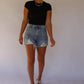 Dime High Rise Denim Short