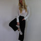 Polly Barrel Pants - Black