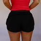 Lightweight Comfortable Gym Shorts - Black