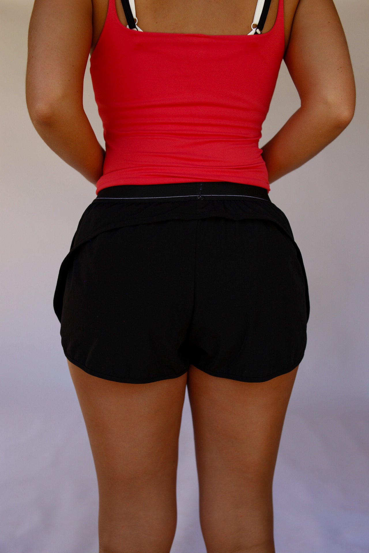 Lightweight Comfortable Gym Shorts - Black