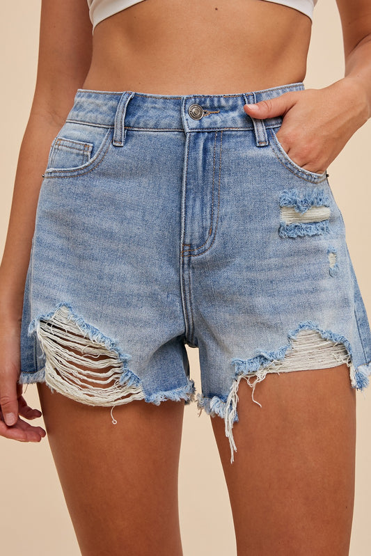 Dime High Rise Denim Short
