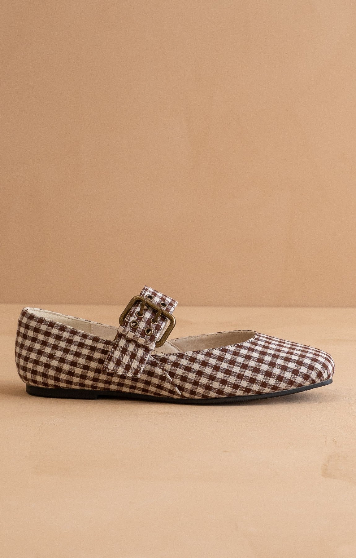 Grove Ballet Gingham Flats