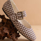 Grove Ballet Gingham Flats
