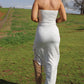 Camila Lace Maxi Dress - White