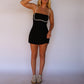 Harlow Contrast Romper - Black