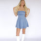 Wild Blue Denim Mini Dress