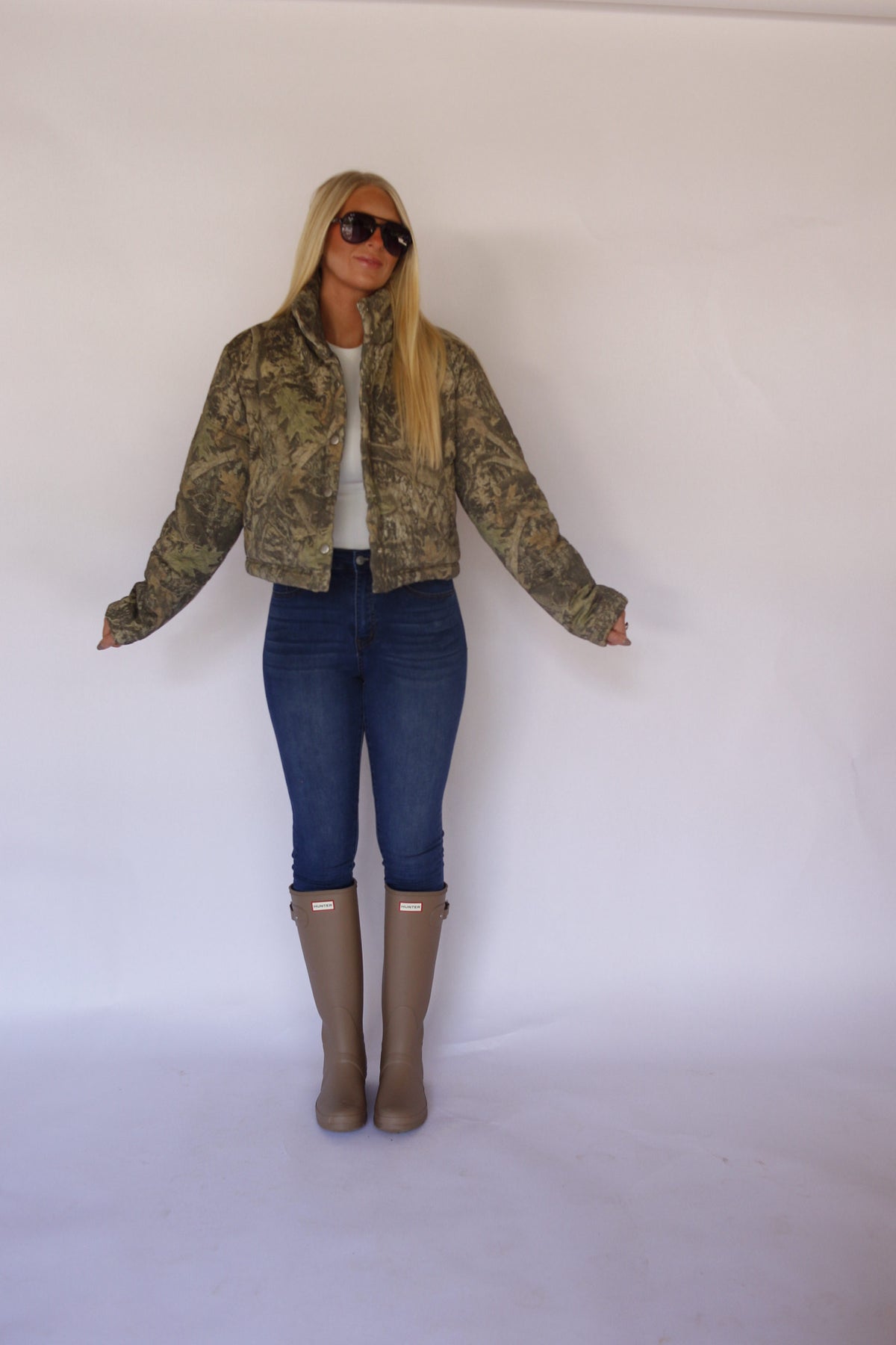 Camo Puffer Jacket
