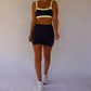 Solid Core Biker Shorts - Navy