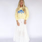 Knitted Fish Sweater - Lemon