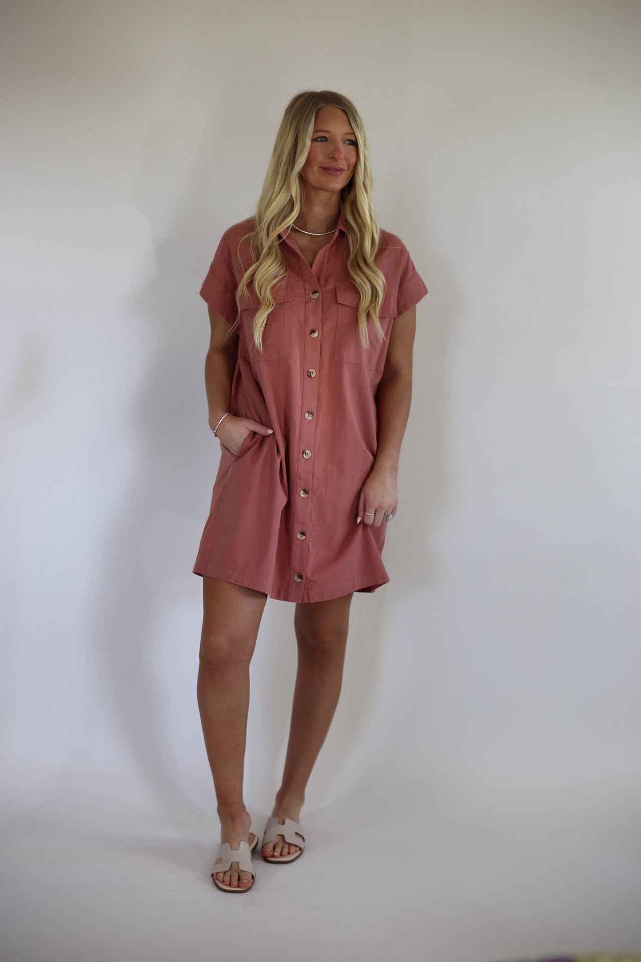 The Classic Airy Mini Dress