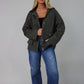 Parker Washed Barn Jacket - Olive