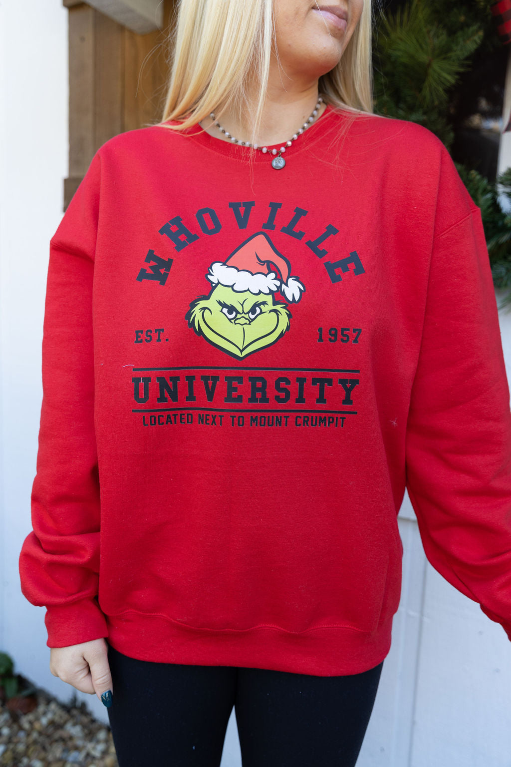 Whoville University Crewneck FINAL SALE