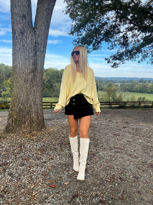 Duke Sweater - Lemon
